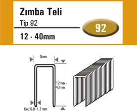 Zımba Çakma Tabancası SB156SL-1-E 92/40