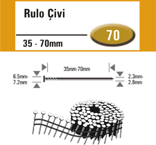Rulo Çivi Çakma Tabancası N70CB